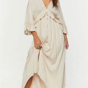 Butterfly Flounce Maxi dress from Forever 21 NWT size L